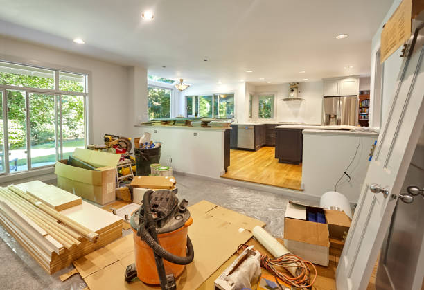 Professional Kitchen Flooring technician working in Wycombe, PA